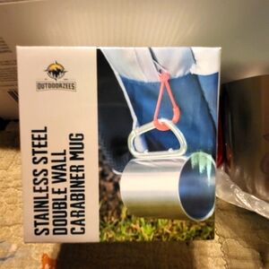 Outdoorzees Stainless Steel Carabiner Mug